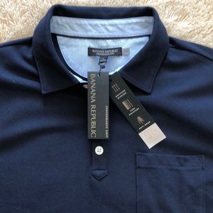 BANANA REPUBLIC PERFORMANCE KNIT POLO